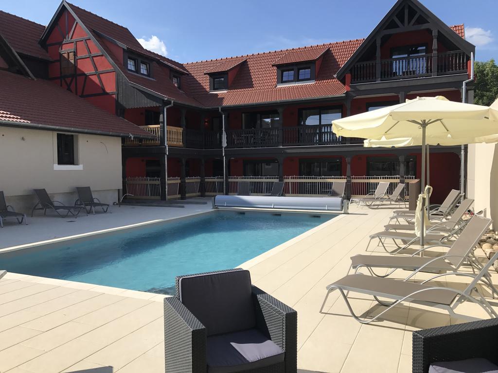 Au Soleil, Hotel Restaurant & Spa Valff Екстер'єр фото